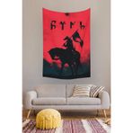 Vagonik Türk Duvar Örtüsü Halısı