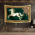 Vagonik Yüzüklerin Efendisi Rohan Tolkien Duvar Örtüsü Halısı - 100 x 150 cm