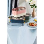 Vagonlife 1500 Ml Bento Lunch Box Ofis-Okul İçin Yeni Nesil Sefer Tası -Çorba Kaseli Model-Paslanmaz Çelik 465