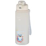 Vagonlife 2352 Soft-Touch Sevimli Hayvan Figürlü Matara 800 ml Beyaz