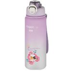 Vagonlife 2352 Soft-Touch Sevimli Hayvan Figürlü Matara 800 ml Mor