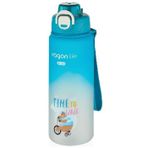 Vagonlife 2352 Soft-Touch Sevimli Hayvan Figürlü Matara 800 ml Turkuaz