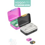 Vagonlife 2’li Beslenme Kutusu ( Seçtiğiniz Renkte 2 Adet Gönderilir ) - Pembe-Siyah