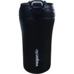 Vagonlife 380 ml Çelik Matara - Siyah