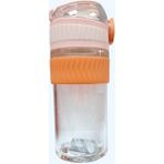Vagonlife 400 ml Glass Bottle Cam Suluk Pembe - standart - Renkli