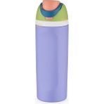Vagonlife 600ML Yeni Koleksiyon Pipetli/pipetsiz Kullanım 6 Saat Sıcak/soğuk El Askılı Paslanmaz Çelik Termos - Mor - Yeşil - 600 ml