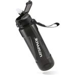 Vagonlife 6056 Uzspace 850 ml Siyah Pipetli Matara
