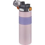 Vagonlife 800 ml Paslanmaz Çift Kapaklı Çelik Termos Pembe