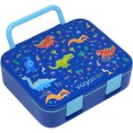Vagonlife Bento 1000ML Lunchbox Yeni Koleksiyon Tek Katlı 3 Bölmeli Abs Plastik Çocuk Sefer Tası Yemek Kutusu - Lacivert