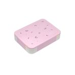 Vagonlife Bento 1330ml Lunchbox Tek Katlı 5 Bölmeli PP Plastik Çocuk Sefer Tası Yemek Kutusu (Pembe)