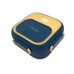 Vagonlife BL2107 Lunch Tek Katlı Çelik Mavi Sarı Box