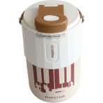 Vagonlife Çelik Matara Pipetli 400 ml Kahverengi