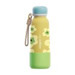 Vagonlife Çelik Pipetli Kullanım Ip El Askılı Matara/termos VGN1105 550ML - Sarı