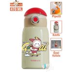 Vagonlife Cocosmile 470 ml Beyaz Çelik Termos