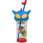 Vagonlife Crayon Shinchan Pipetli Matara 500 ml - Mavi - Mavi - Mavi