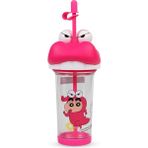 Vagonlife Crayon Shinchan Pipetli Matara 500 ml - Pembe - Pembe