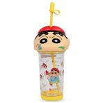 Vagonlife Crayon Shinchan Pipetli Matara 500 ml - Sarı