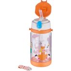 Vagonlife Diller 520 ml Kalın Pipetli Tritan Su Matarası - Turuncu