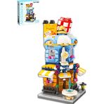 Vagonlife FFK-0105 Keeppley City Corner/Şehir Köşesi Serisi Moda Mağazası 389 Parça Oyuncak Yapım Seti