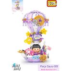Vagonlife FFLZ-4111 Loz Creative Serisi Mor Hava Balonu 666 Parça Oyuncak Yapım Seti
