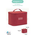 Vagonlife Isı Yalıtımlı Termal Yemek Beslenme Çantası Mama Taşıma Termos Çanta Sıcak ve Soğuk Cepli -FFVGNB1062
