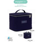 Vagonlife Isı Yalıtımlı Termal Yemek Beslenme Çantası Mama Taşıma Termos Çanta Sıcak ve Soğuk Cepli -FFVGNB1063 - Lacivert