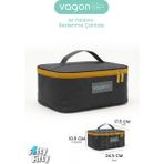 Vagonlife Isı Yalıtımlı Termal Yemek Beslenme Çantası Mama Taşıma Termos Çanta Sıcak ve Soğuk -FFVGNB1061 - Antrasit