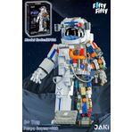 Vagonlife Jaki Space Serisi/Astronot -JK9106 800 Parça Oyuncak Yapım Seti