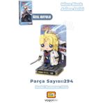 Vagonlife Loz Micro Anime Serisi 1334 Modeli 294 Parça Dekoratif Oyuncak Yapım Seti Yapı Blok FFLZ-1334