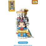 Vagonlife Loz Micro Anime Serisi 1550 Modeli 370 Parça Dekoratif Oyuncak Yapım Seti Yapı Blok