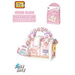 Vagonlife Loz Micro Block Sweet Bag Serisi Boncuklu Çanta 340 Parça Oyuncak Yapım Seti