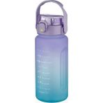 Vagonlife Mor Mavi SoftTouch Pipetli Su Matarası VGN2213 1500 ml BPA İçermeyen Hafif Tasarım