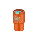 Vagonlife SHOTAY - Stainless Steel (Paslanmaz Çelik) Mug Kahve Bardağı 450 ml (Turuncu)