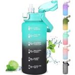 Vagonlife Su Matarası 1500Ml VGN2213 Yeşil Siyah