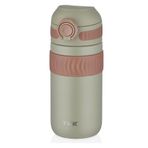 Vagonlife T-2006 450 ml Yeşil Çift Yalıtımlı Paslanmaz Çelik Termos
