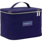 Vagonlife Termal Isı Yalıtımlı 22X15.5X16.5CM Ölçü ve Oxford Kumaşlı Cepli Termos Sefertası-Lunchbox Çantası - Lacivert