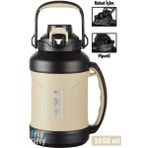 Vagonlife Tkk 1650 ml Profesyonel Kamp Matarası - Kırık Beyaz