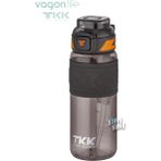 Vagonlife Tkk 600 ml Çift Kullanım Pipetli/rahat Içim Bpa Içermeyen Taşıma Askılı Tritan Su Matarası FFTKK1019-600