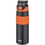 Vagonlife Tkk 600ML Pipetsiz Çift Yalıtımlı Paslanmaz Çelik Termos 6 Saat Sıcak/soğuk - Siyah