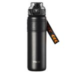 Vagonlife Tkk 900 ml Çelik Termos Çift Kullanım Pipetli/rahat Içim -12/24 Sıcak-Soğuk- Yalıtım -TKK2025900ML - Siyah