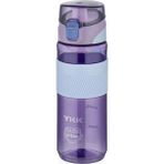 Vagonlife TKK Okul Su Matarası - Renkli - 700ml - Tritan Suluk Soft Touch (Mor)