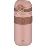 Vagonlife TKK T2006 Pembe 450 ml Paslanmaz Çelik Termos