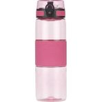 Vagonlife Uzspace 5061 Tritan Matara, 700 ml, Pembe, Silikon Kaplı Gövde, Filtreleme Özellikli