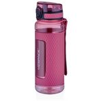 Vagonlife Uzspace Chrystal Tritan Su Matarası Slikon Korumalı 520 ml (Erik Kırmızısı)