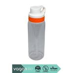 Vagonlife VGN047 800Ml Pipetli Turuncu Tritan Matara