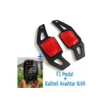 Vagparts Golf 7 F1 Vites Pedalları Siyah - Golf 7 Direksiyon Kulakçık Pedal