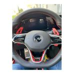 Vagparts Golf Mk8 Kırmızı F1 Vites Kulakçıkları - Golf 8 F1 Direksiyon Kulakcık Pedal