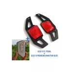 Vagparts Golf Mk8 Siyah F1 Vites Kulakçıkları - Golf 8 F1 Direksiyon Kulakcık Pedal