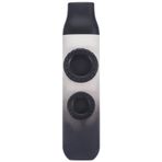 Vaguelly 1 Takım Çift Delik Kazoo Metal Kazoos Taşınabilir Kazoo Enstrüman Elektrikli Gitar Öğrenmesi Kolay Müzikal Kazoos Acemi Kazoos Çocuk İp Kız Yüksek Teknoloji Ürünü Plastik Malzeme