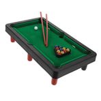 Vaguelly 1 Takım Mini Masa Bilardo Masaüstü Oyuncaklar Bebek Evi Dekorasyonu Masa Üstü Aksesuarları Mini Bilardo Masası Bebek Evi Korkuluk Masa Üstü Bilardo Bilardo Masası Karın Kası Green